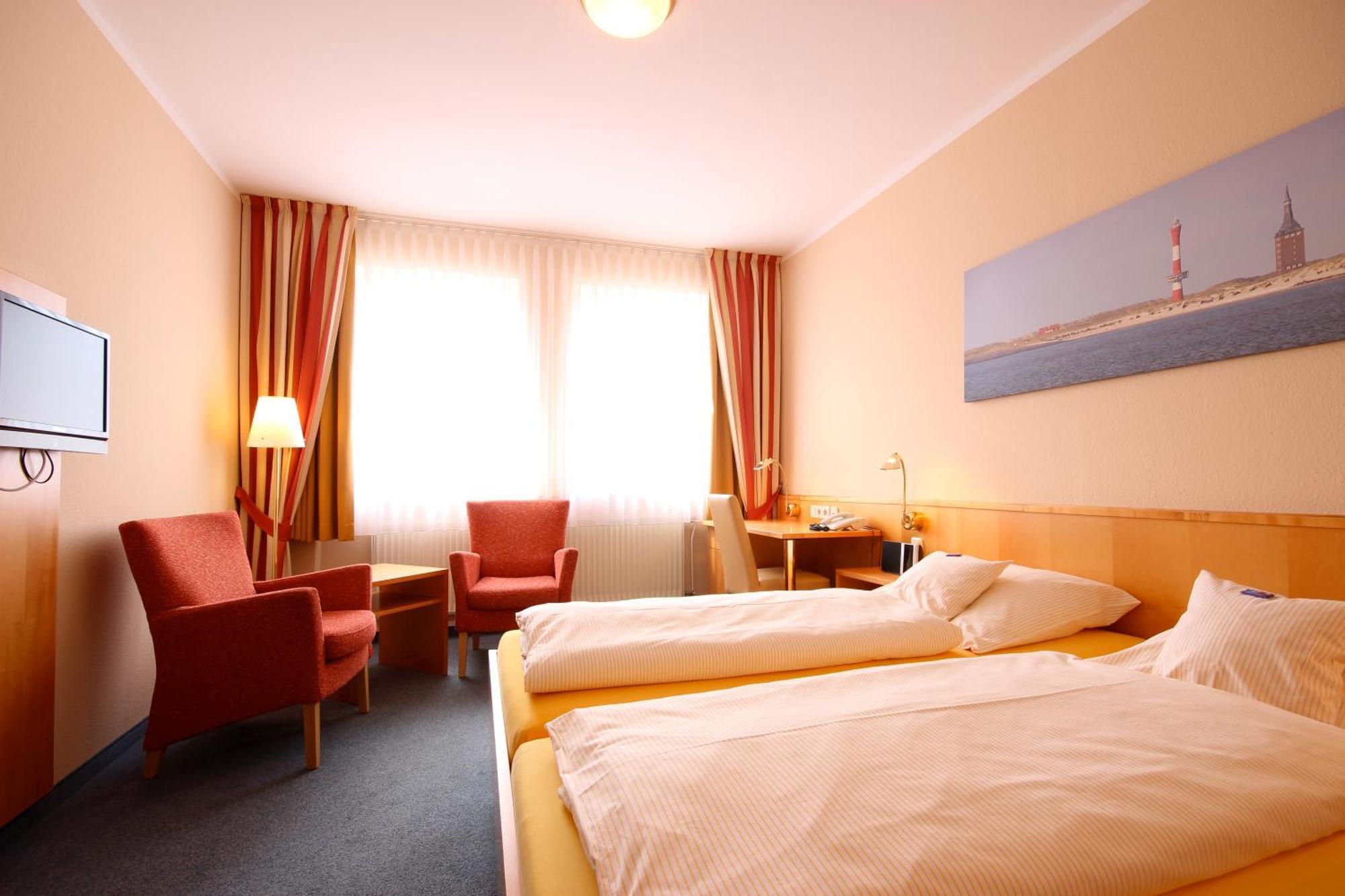 Hotel Hanken Gmbh, Hotel Hanken Und Seehotel Вангероге Екстериор снимка
