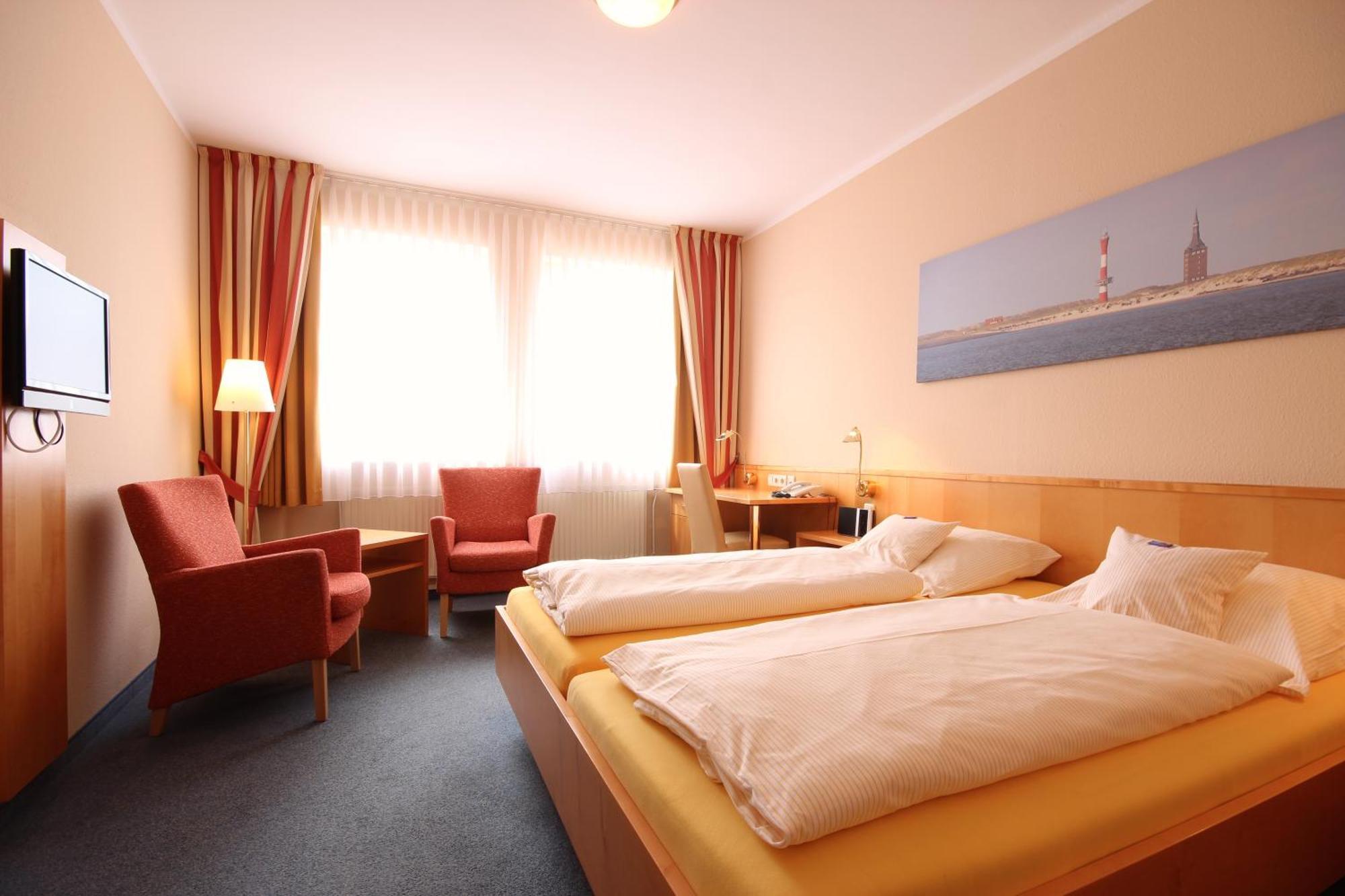Hotel Hanken Gmbh, Hotel Hanken Und Seehotel Вангероге Екстериор снимка